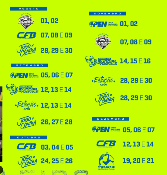 Ranking unificado Brasileiro de Futevolei