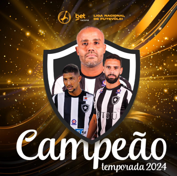 Botafogo vence a Liga Nacional de Futevôlei