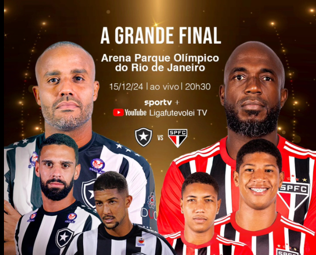 Botafogo vence a Liga Nacional de Futevôlei