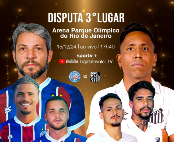 Botafogo vence a Liga Nacional de Futevôlei