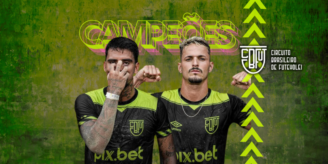 Brisa e Sandrey vencem 14 etapa CBFUT 2025
