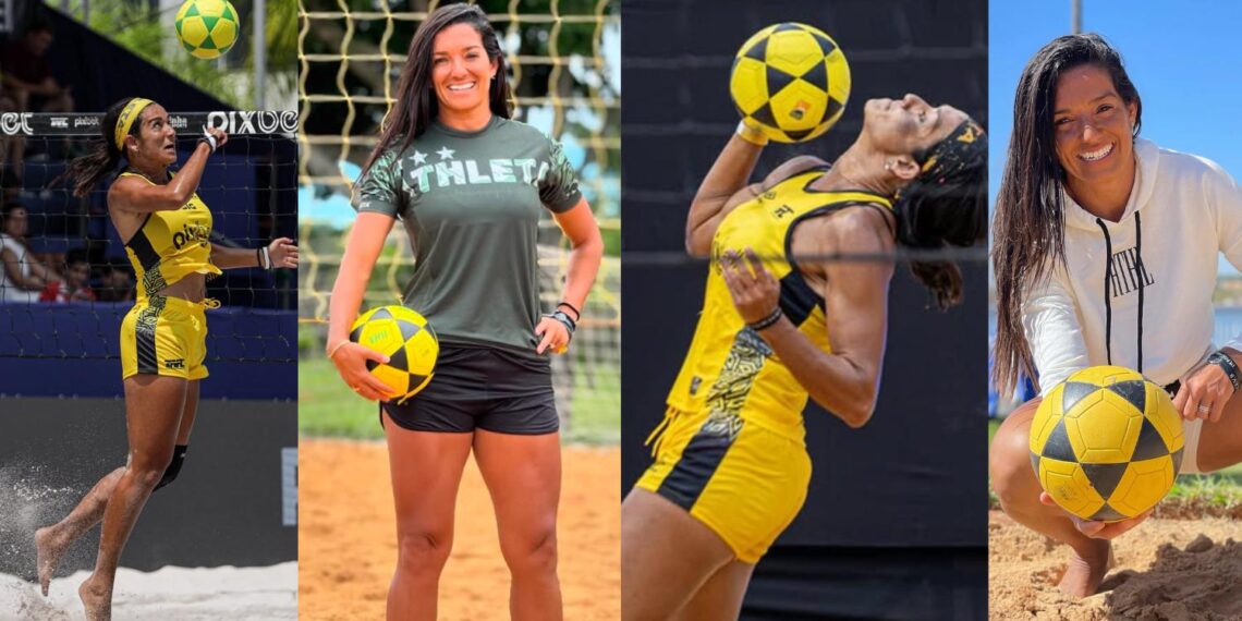 Trajetória Lana Miranda no futevôlei