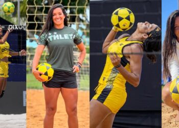 Trajetória Lana Miranda no futevôlei