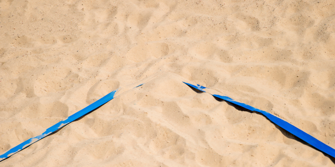 Areia para quadra de futevôlei