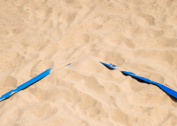 Areia para quadra de futevôlei