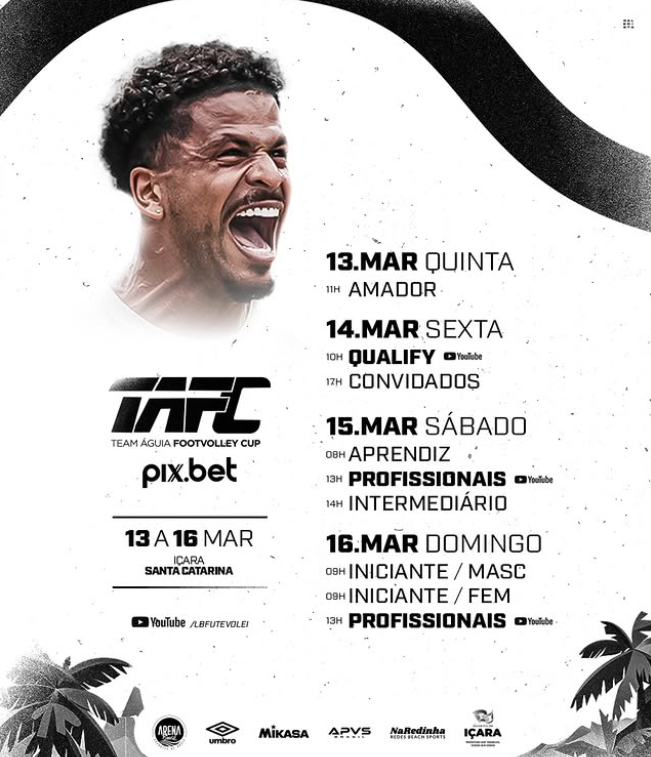 47ª etapa do Team Águia Footvolley Cup TAFC